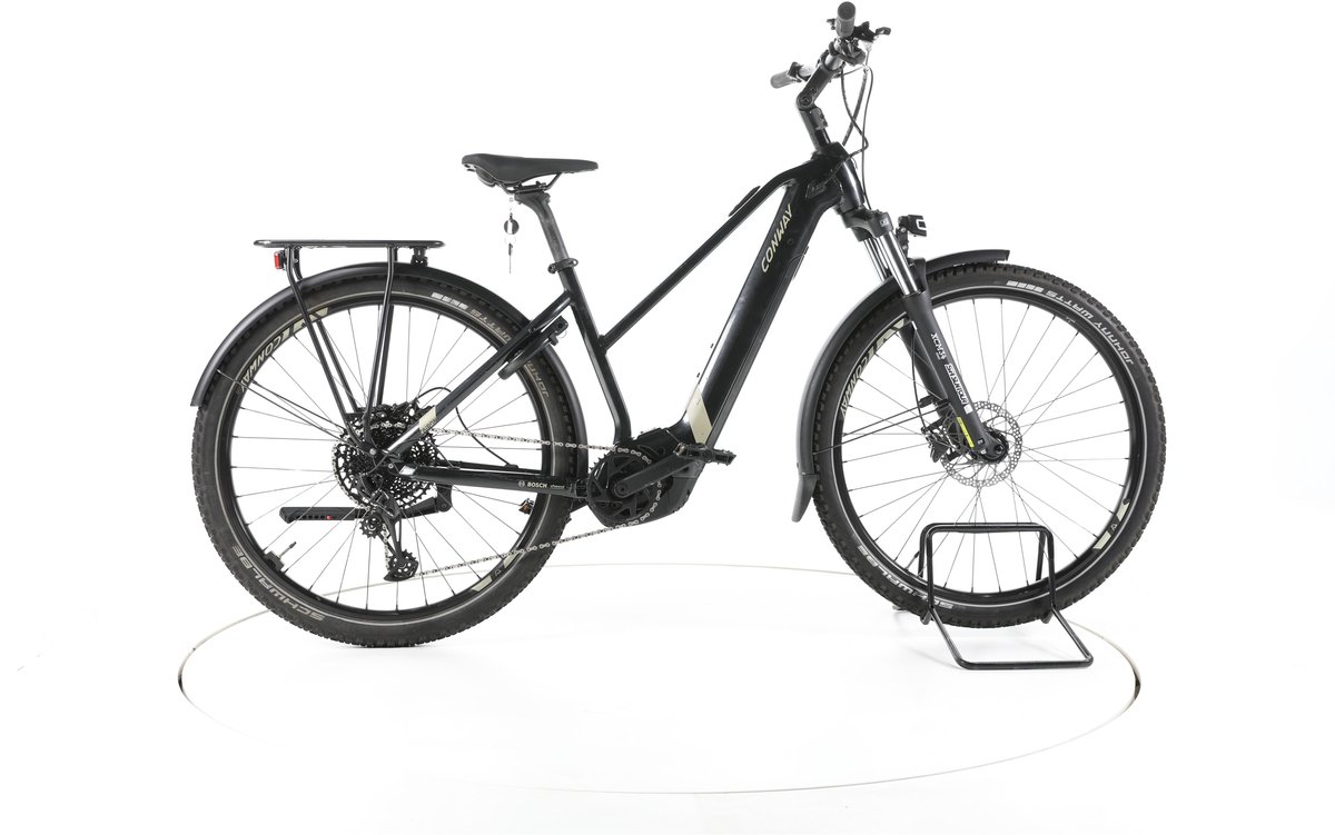 Conway Cairon C 3.0 Elektrische trekkingfiets Bosch Accu 625Wh 29 2023 zwart