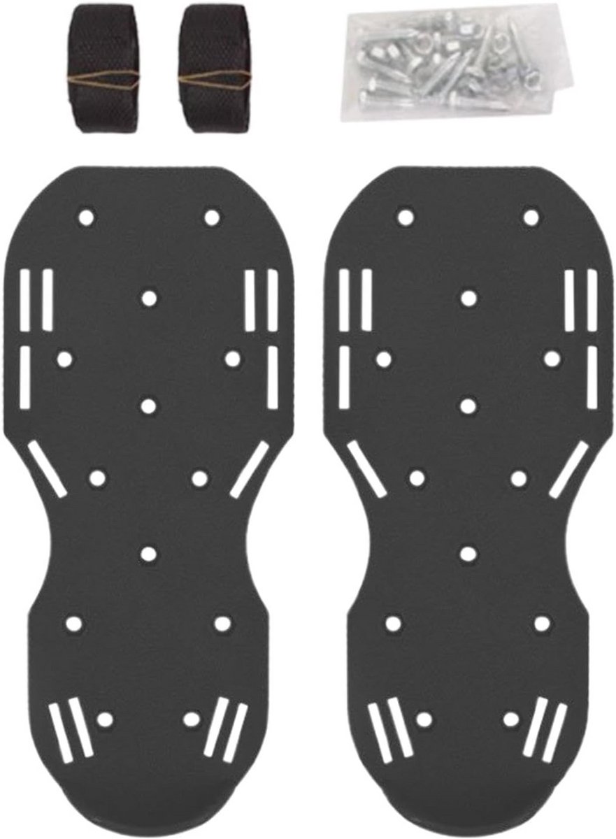 Gazonbeluchterschoenen met Metalen Spikes voor Gezond Gras - Universele Maat