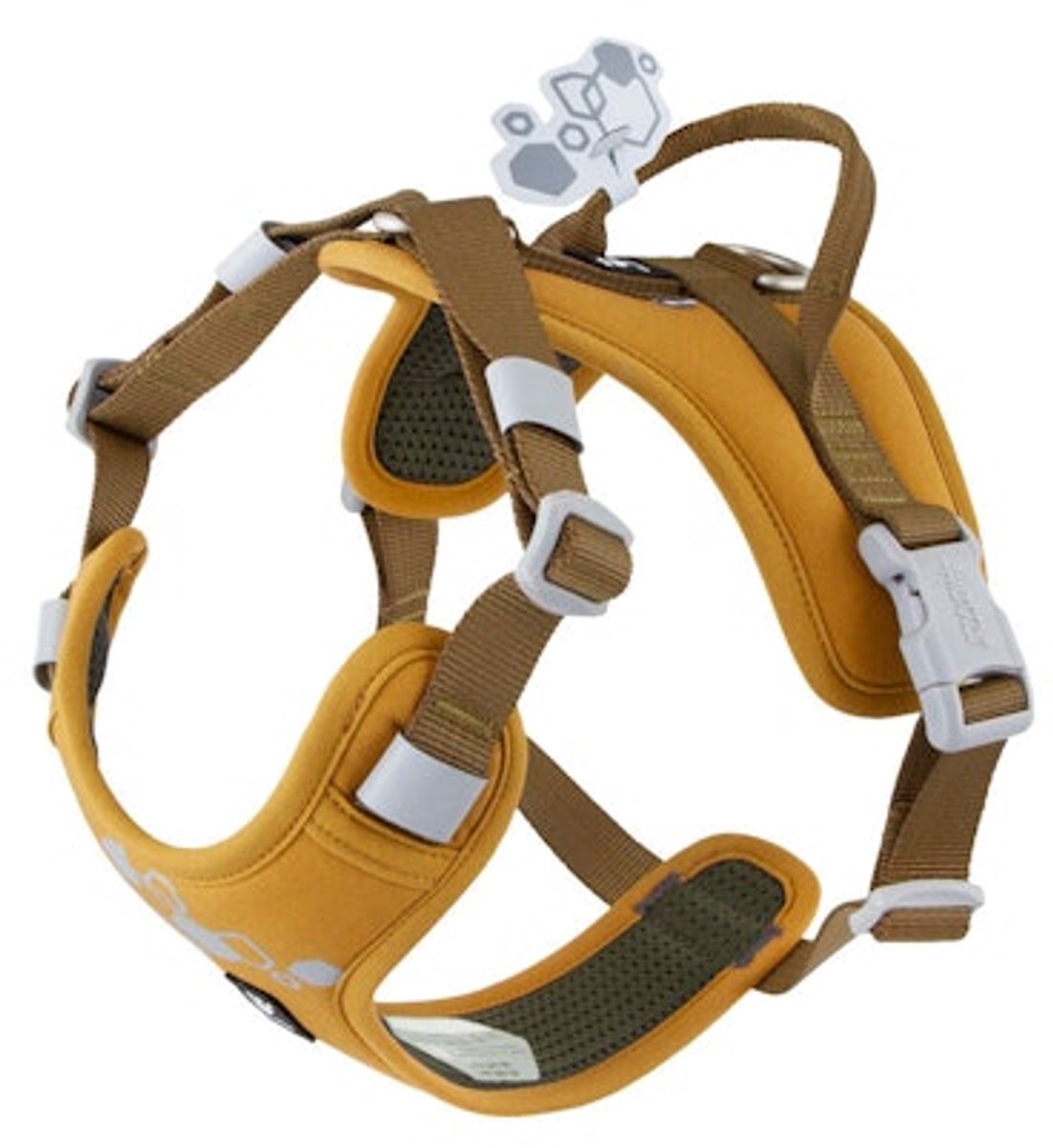 Hurtta Weekend Warrior Eco Harness 2 - Desert - 75-100 cm