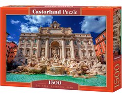 Castorland The Trevi Fountain – Puzzel – 1500 stukjes – Satijnen afwerking – Perfecte pasvorm – Europese kwaliteit