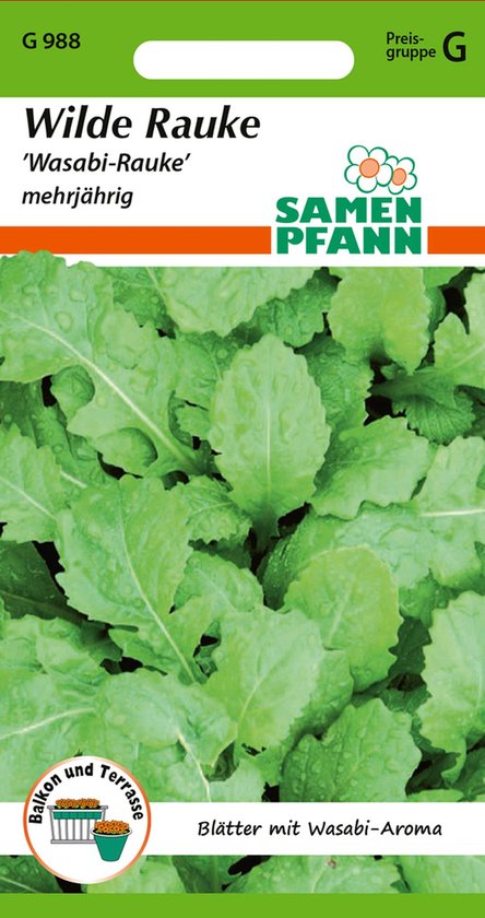 Wilde rucola, wasabi - kruidenzaden, specerijenrucolazaden, zaden | bol