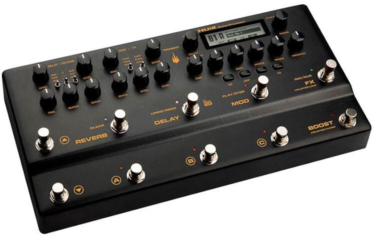 NUX NME-5 Trident modeling guitar processor multi-effectpedaal