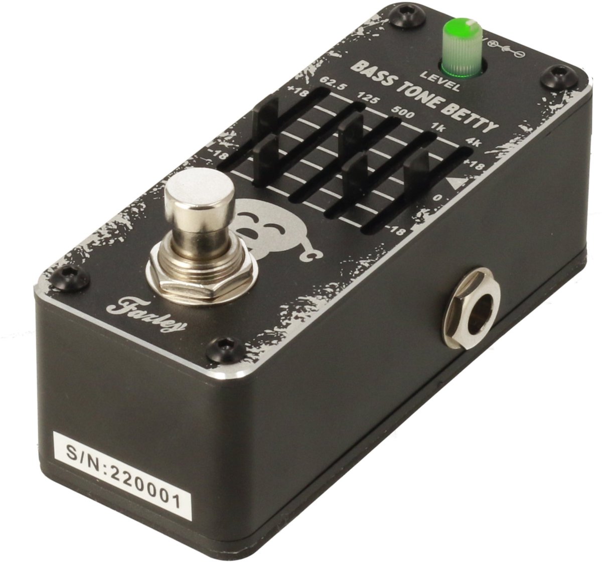 5-bands equalizer basgitaarpedaal Fazley BEQ-01 Bass Tone Betty