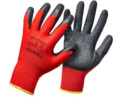 12 Stuks GripMaster Maat 11 Montagehandschoenen / Werk Handschoenen Voorzien van krimp-latexcoating