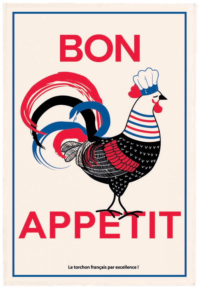 Theedoek - bon appetit Winkler