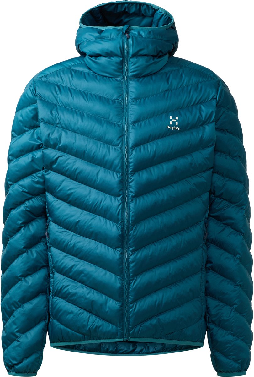 Donsjack Haglöfs Särna Mimic Blauw