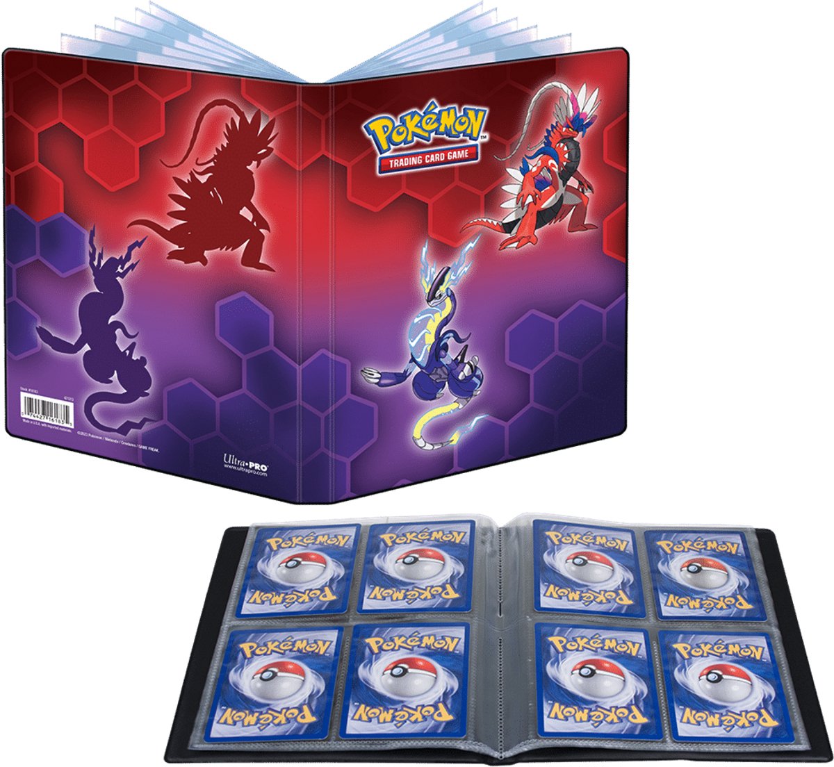 Pokemon 4-Pocket Portfolio - Koraidon & Miraidon