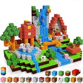Magnetic Building Cubes - magnetisch - bouwen - 100 st - educatief - blokken - minecraft - speelgoed - kind