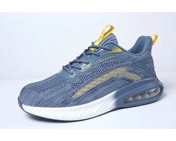 Veiligheidsschoenen voor op het werk - maat 38 - Werkschoenen - S1P - Dames/Heren - Werksneakers - Comfortabele schoenen voor op het werk - Punctiebestendige zool - Antislip - Stalen neus