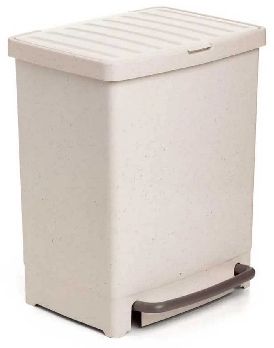 Tatay Ecohome Prullenbak Voor Recycling Met Pedaal Beige
