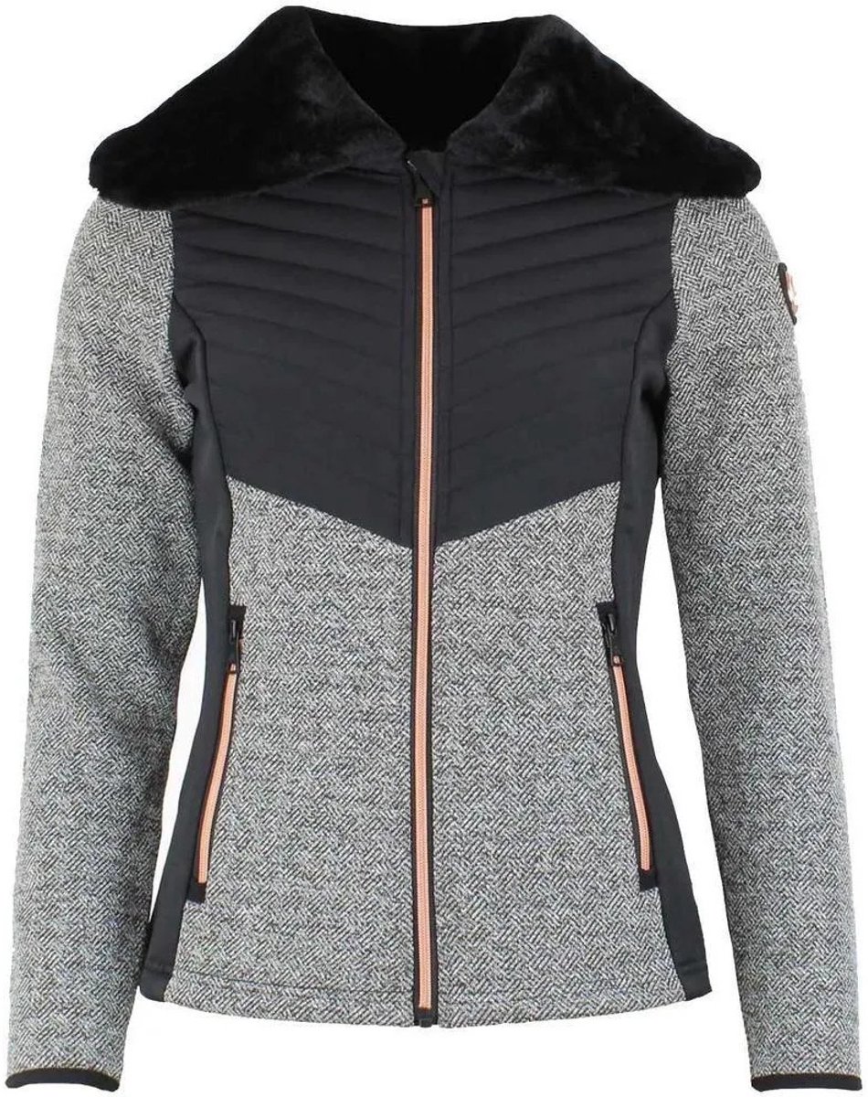 Damesfleece Peak Mountain Antemos Zwart
