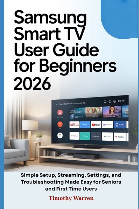 Samsung Smart TV User Guide for Beginners 2026 - cover
