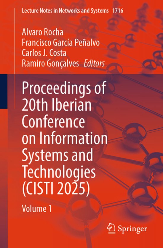 Lecture Notes in Networks and Systems1716- Proceedings of 20 ... - cover