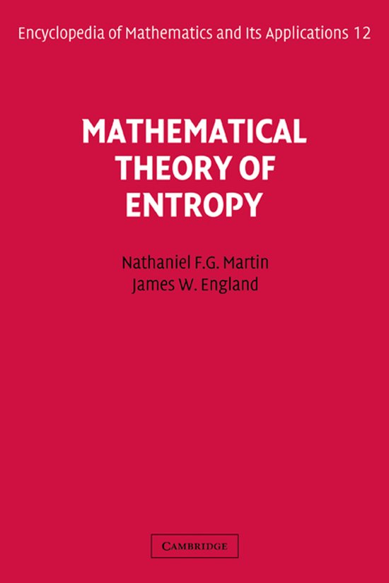 Encyclopedia of Mathematics and its ApplicationsSeries Numbe ... - cover
