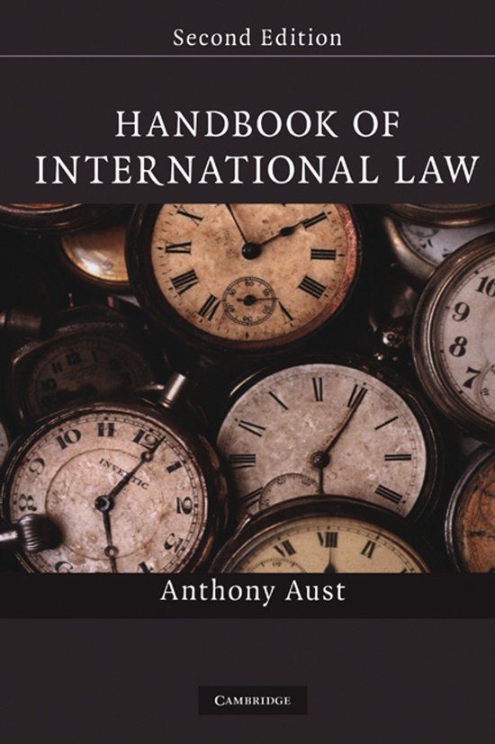 Handbook of International Law - cover