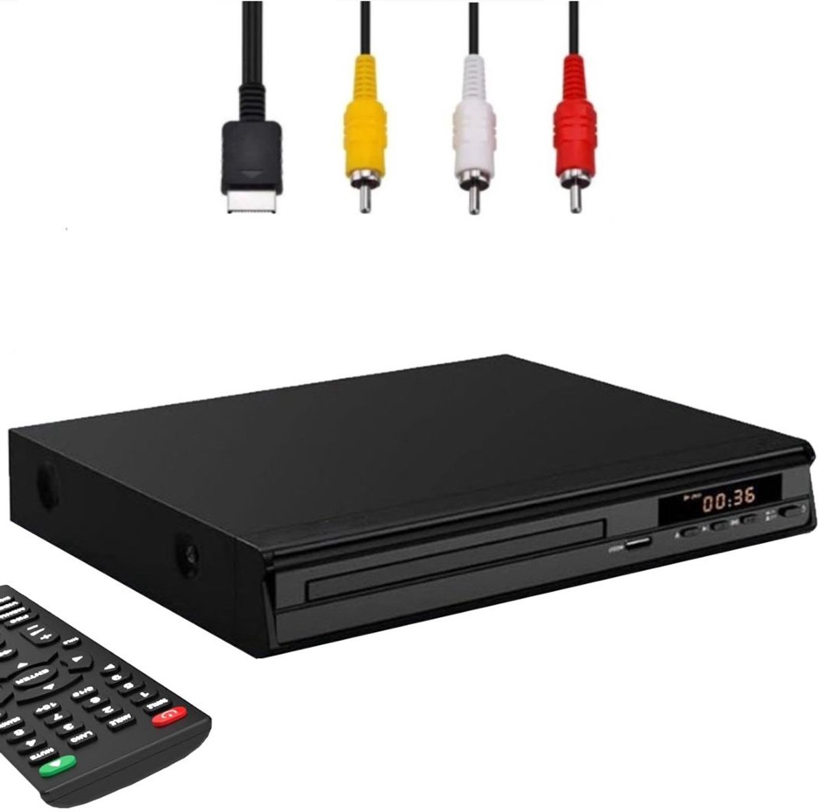 NBAP® DVD Speler met HDMI - Externe DVVD Speler - Zwart