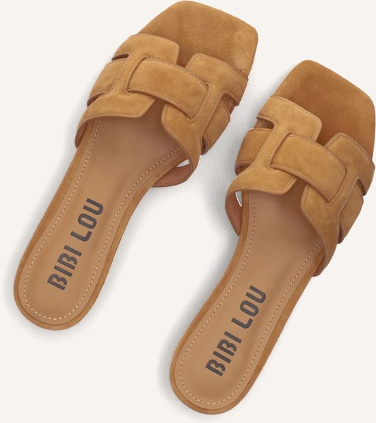Bibi Lou 760z30vk Slippers - Dames - Camel - Maat 39