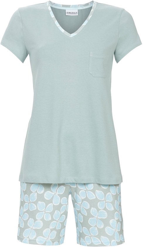 Groene flora shortama Ringella - Groen - Maat - 48