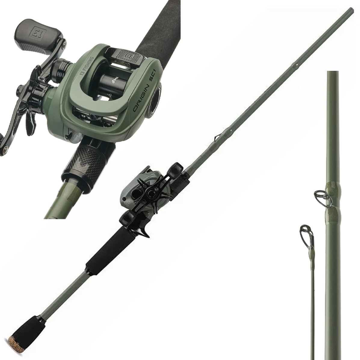 13 Fishing - Combo Casting Sync Baitcast - 13 Fishing