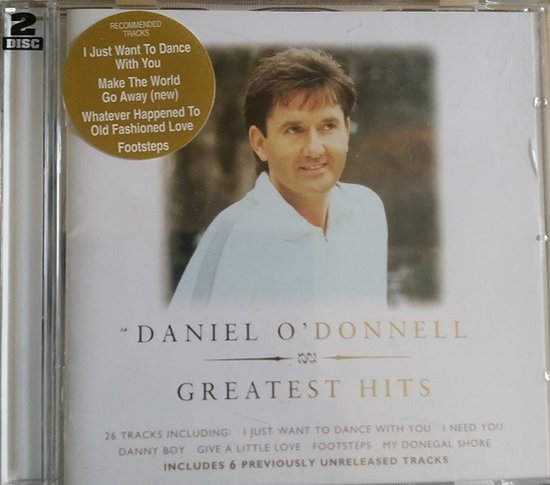 Daniel O'Donnell, Greatest Hits, 2CD.