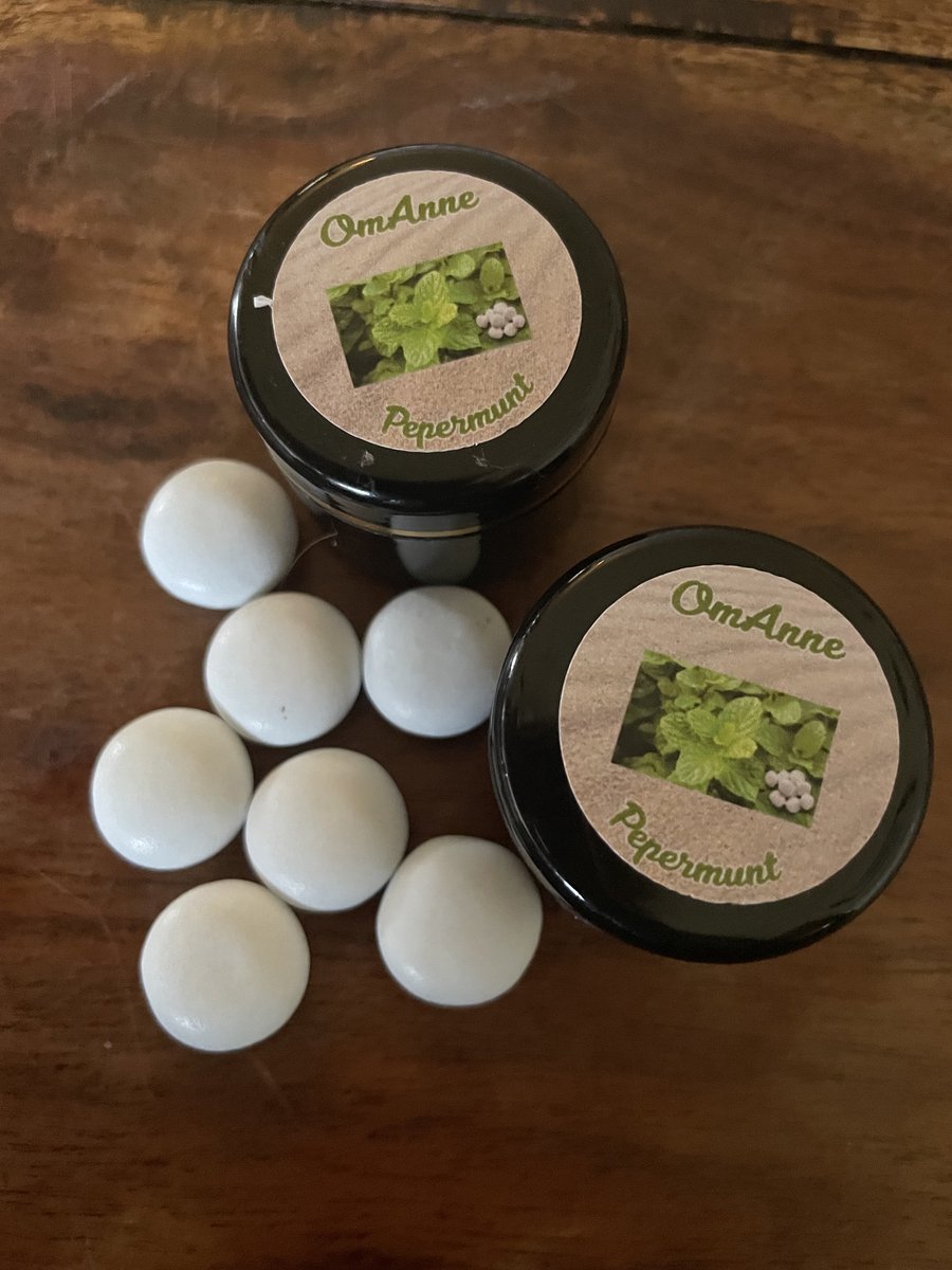 Lippenbalsem Pepermunt 30 gr. Puur Natuur!! van OmAnne Prijs Inclusief Verzending!!