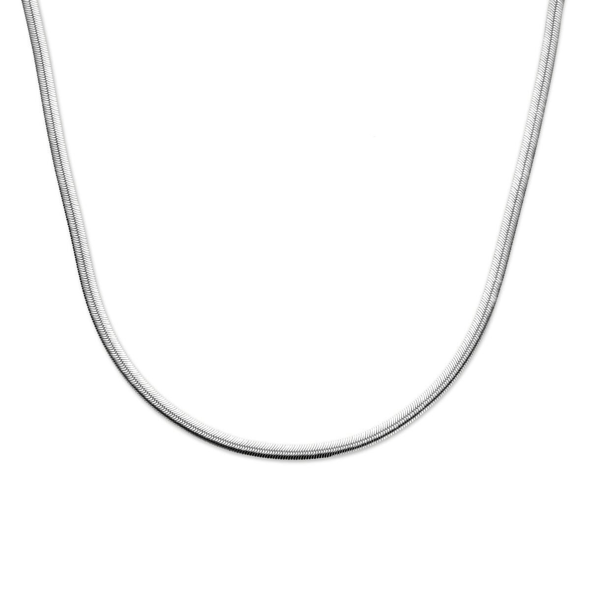Collier gourmette 4,6 mm 40 + 4 cm
