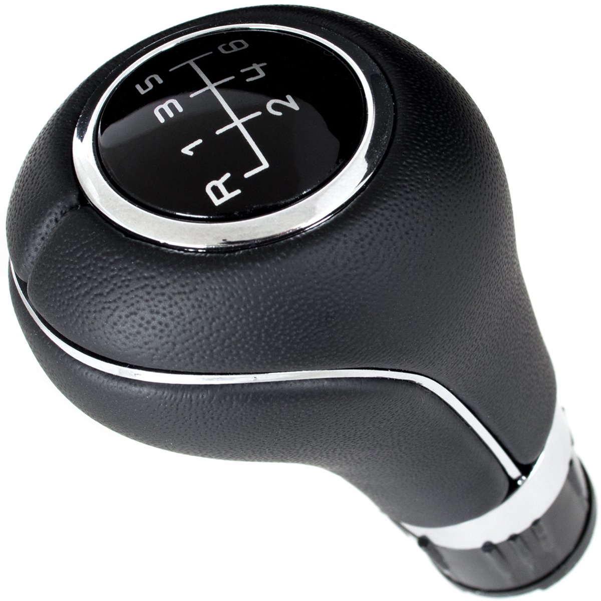 Modecar - Versnellingspookknop - Zwart - 6 Versnellingen - 8 mm
