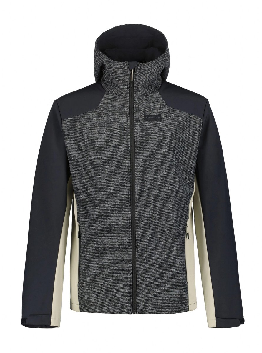 Technische softshell wandelsjas Icepeak Beedeville Beige