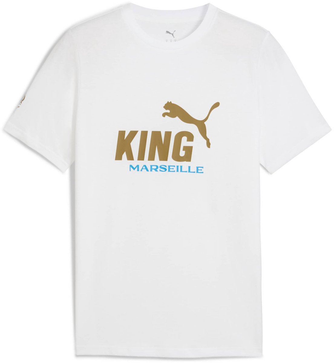 T-shirt logo OM King 2025/26 Wit
