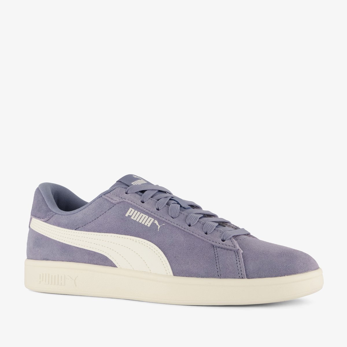 Puma Smash suede heren sneakers Blauw