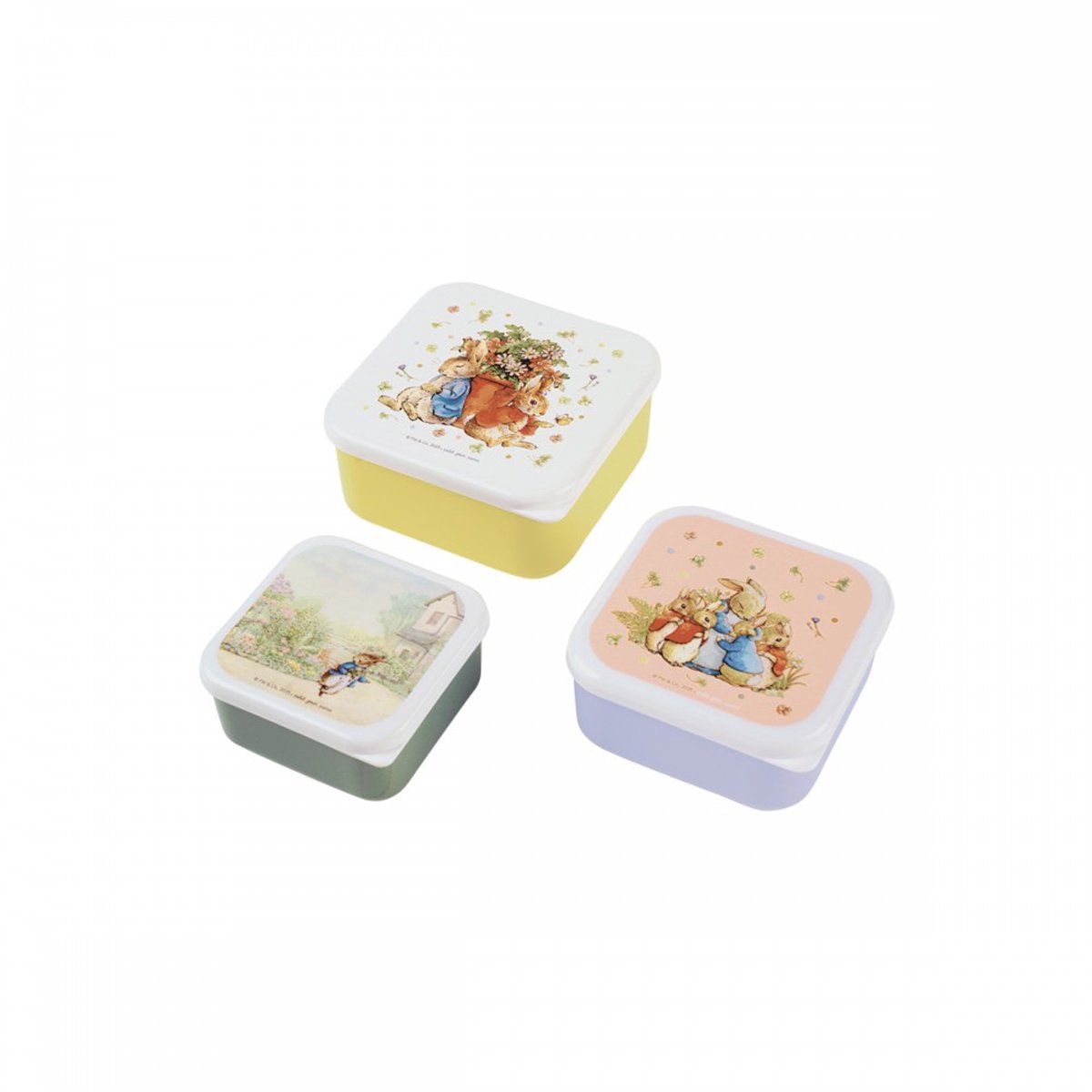 Peter Rabbit Set 3 Lunchbox 12/12/5.5