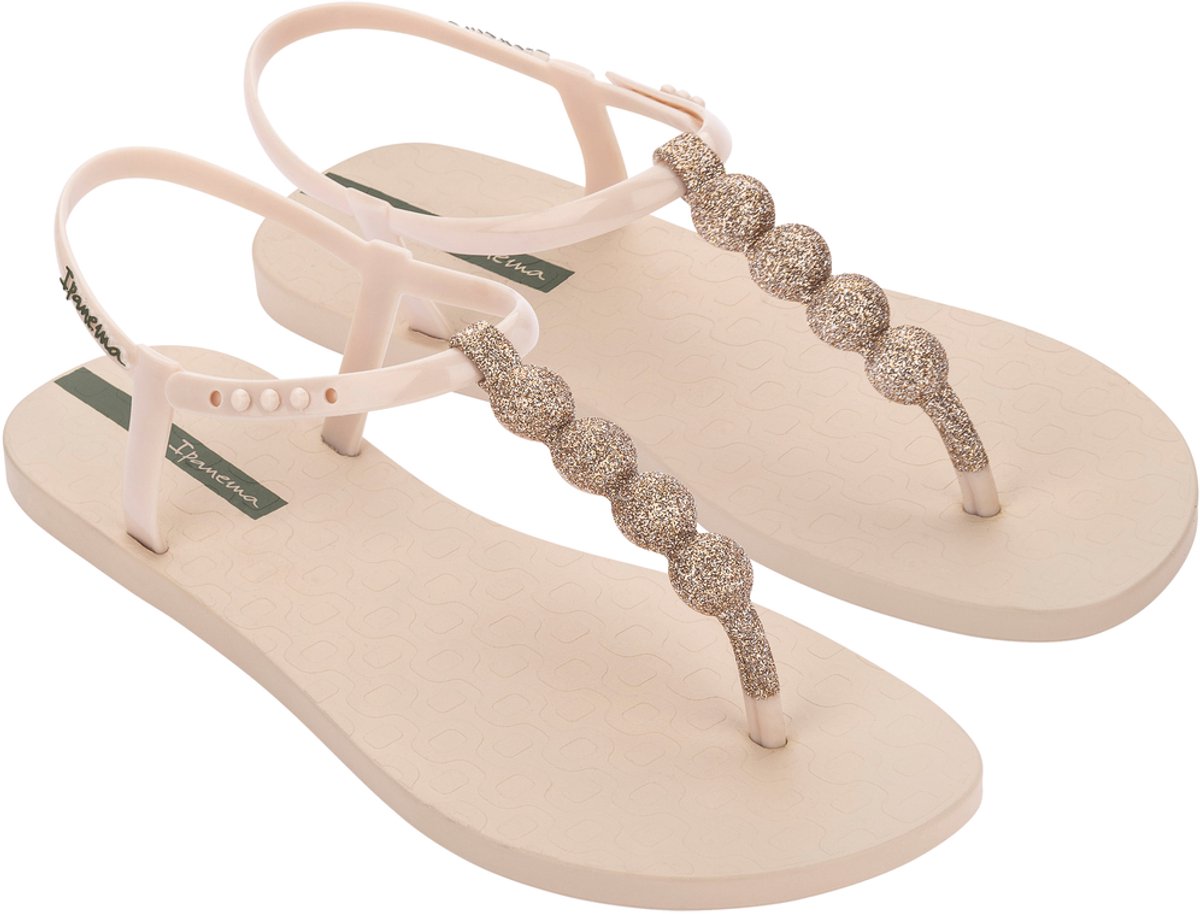 Ipanema Class Easy On Glow Dames Slippers - Beige