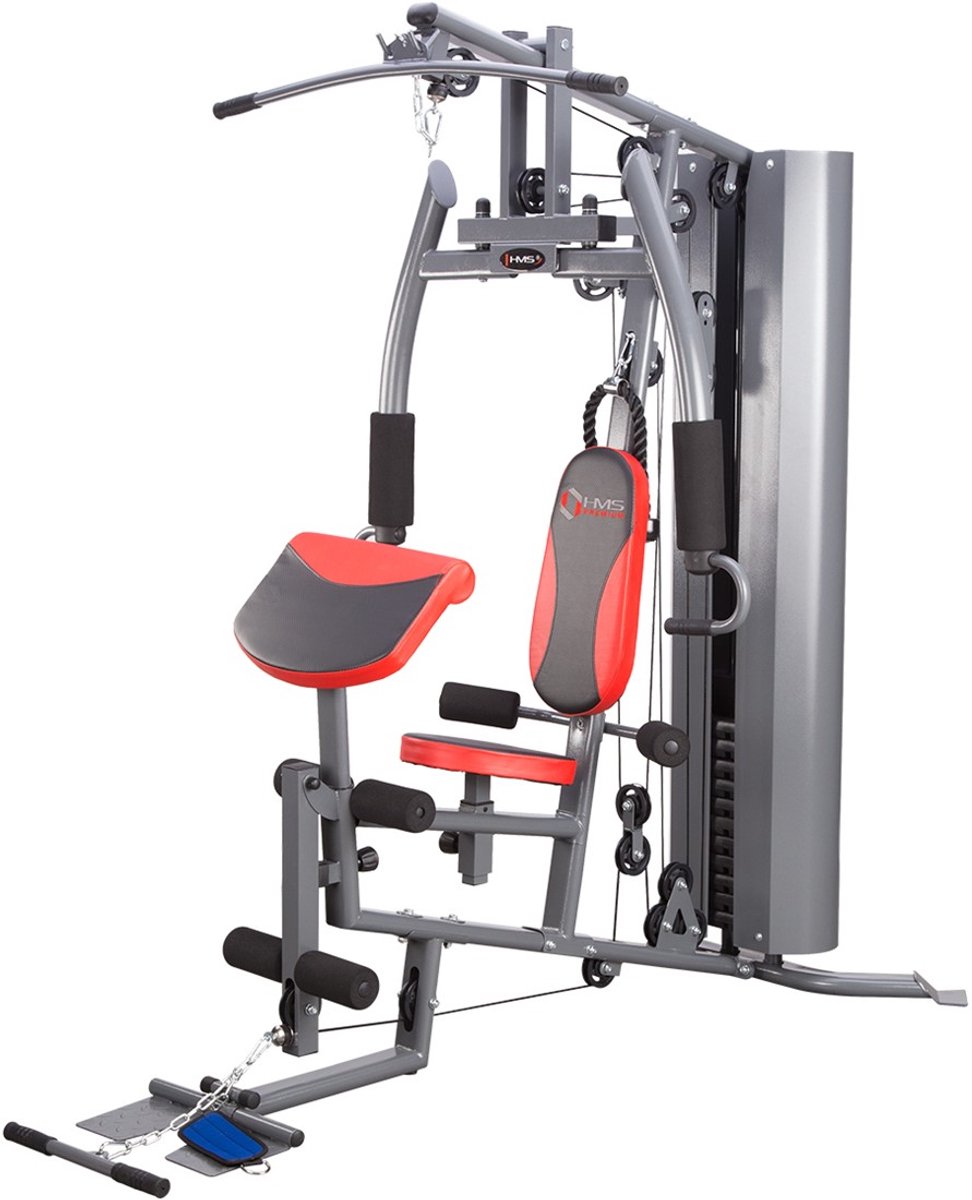 HMS Fitness Tytan 7 Home Gym – Premium Krachtstation – Full Body Home Gym met Gewichtstapel