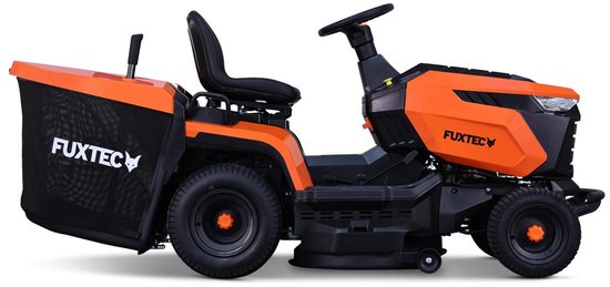 FUXTEC FX-RMT92A zitmaaier met 92 cm maaibreedte, 452cc motor, hydrostatische transmissie, grasopvangbak van 280 liter, 6-standen maaihoogteverstelling van Merkloos	 — afbeelding 3