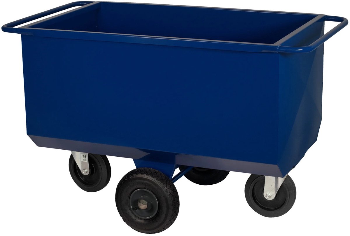 Hummer Voerwagen Middenas 60cm. 300l