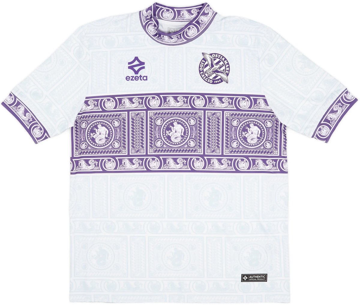 Ostiamare Special Edition Voetbalshirt 2024 Paars - Italië Voetbalshirt - Ostiamare - Maat XXL - Ezeta - Globalsoccershop