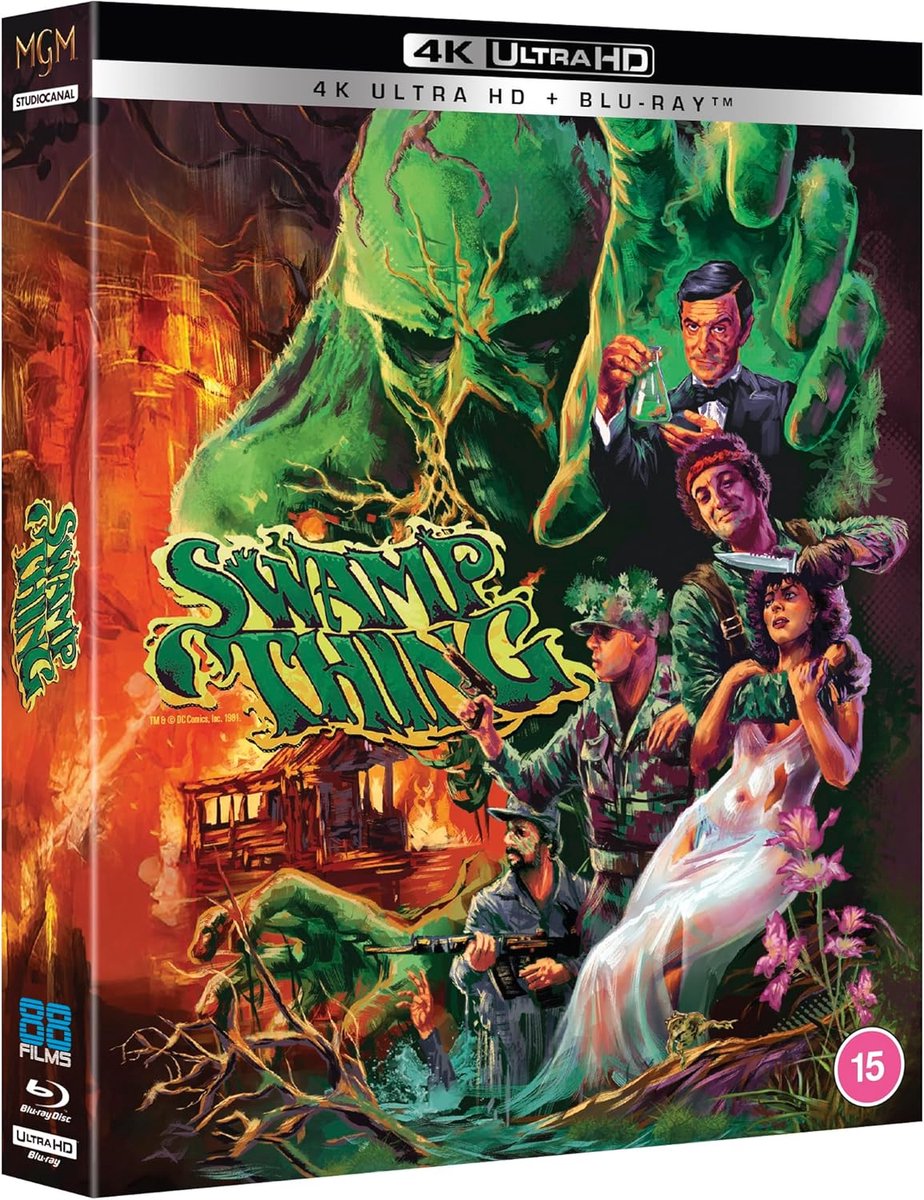 Swamp Thing - Deluxe Limited Edition - 4K Ultra HD + Blu-ray - Import