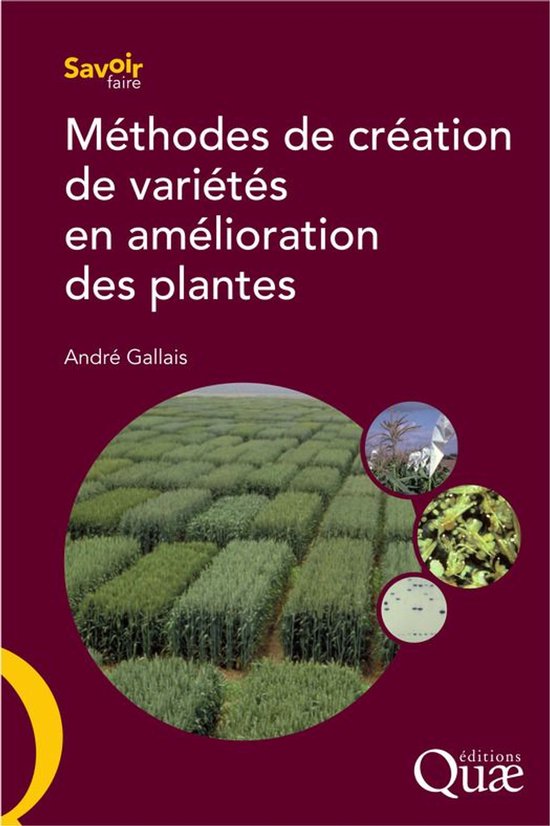 Méthodes de création de variétés en amélioration des pl ... - cover