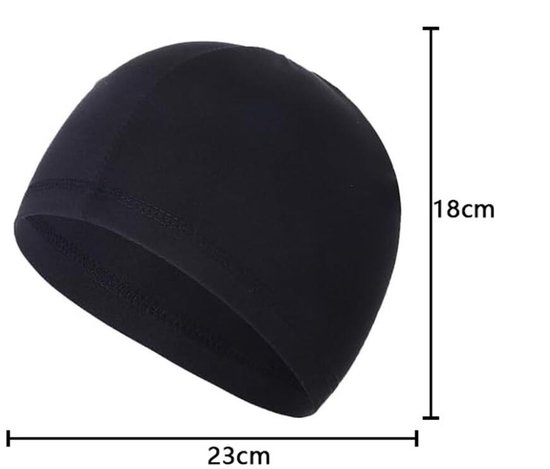 Fietsmuts Geschikt Voor onder Helm - 3 stuks - Helmmuts - Fietsmuts - Sneldrogend - Ventilerend - Zonbeschermende helmvoering - Unisex - Helmmuts Geschikt Voor Fiets / Scooter / Motor van Merkloos — afbeelding 4