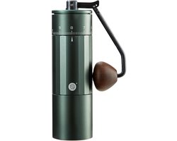 zeroHero - Z5 X-Fold Hand Grinder - Manuele koffie maler - Groen - Titanium gecoate 38mm conische 7 sterren maalschijven