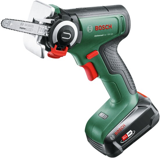 Bosch UniversalCut 18V-65 - Inclusief 18 V Li-Ion (2.5Ah) accu en oplader