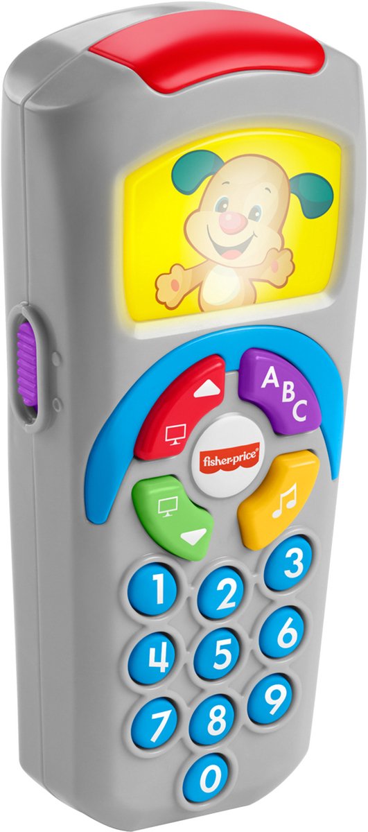 Mattel Fisher-Price leerplezier afstandsbediening educatief speelgoed.