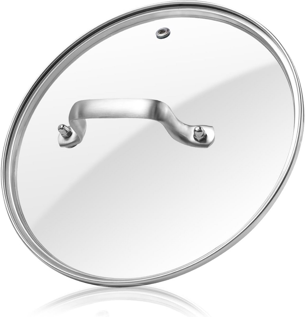 Universele Glazen Deksel voor Pannen en Koekenpannen - 26,4 cm Diameter