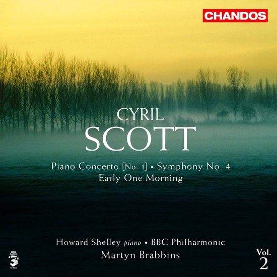 Howard Shelley, BBC Philharmonic, Martyn Brabbins - Scott: Symphony No.4 | Early One Morning | Piano Concerto No.1 (CD)