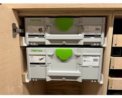 Systainer rails voor Festool Systainer³