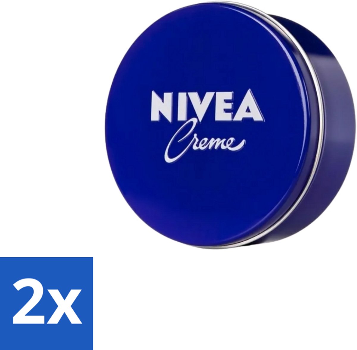 Nivea – Crème – Voor Gezicht, Handen en Lichaam – 250 ml - Voordeelverpakking - 2 stuks