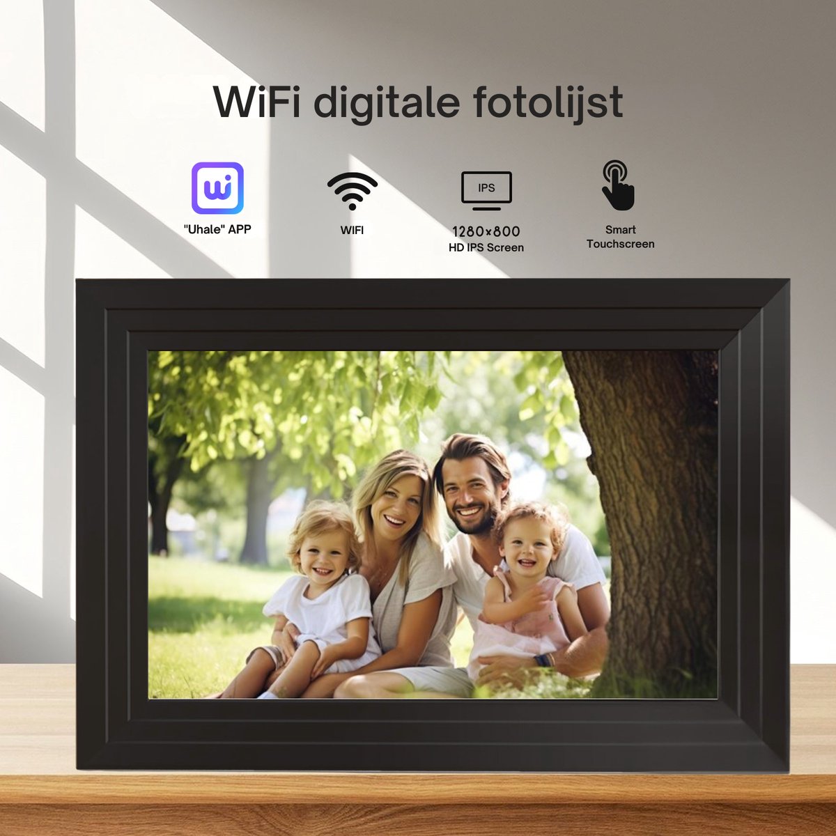 Deel Digitale Fotolijst WiFi 10.1 inch thumbnail 5