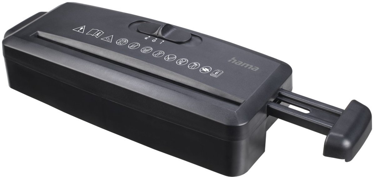 Papiervernietiger Mini S6 met veiligheidsniveau P1