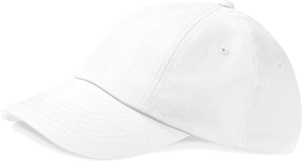 Beechfield Low Profile Heavy Cotton Drill Cap Wit