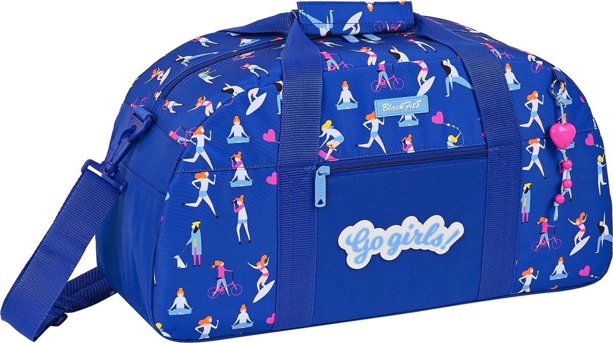 BlackFit8 Sporttas Go Girls - 50 x 20 x 26 cm - Polyester